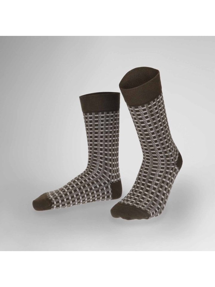

Носки Link Fashion в грязно-зеленом цвете Hudson