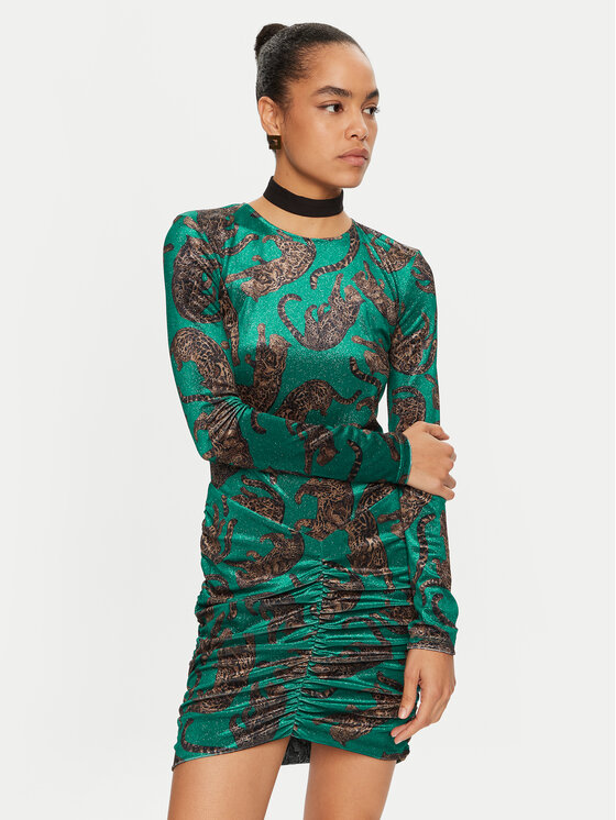 

Платье на каждый день приталенного кроя Just Cavalli, зеленый