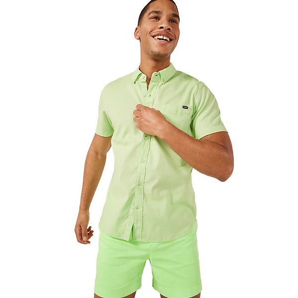 

Мужская рубашка из вискозы Sunday Chubbies, Bright Green