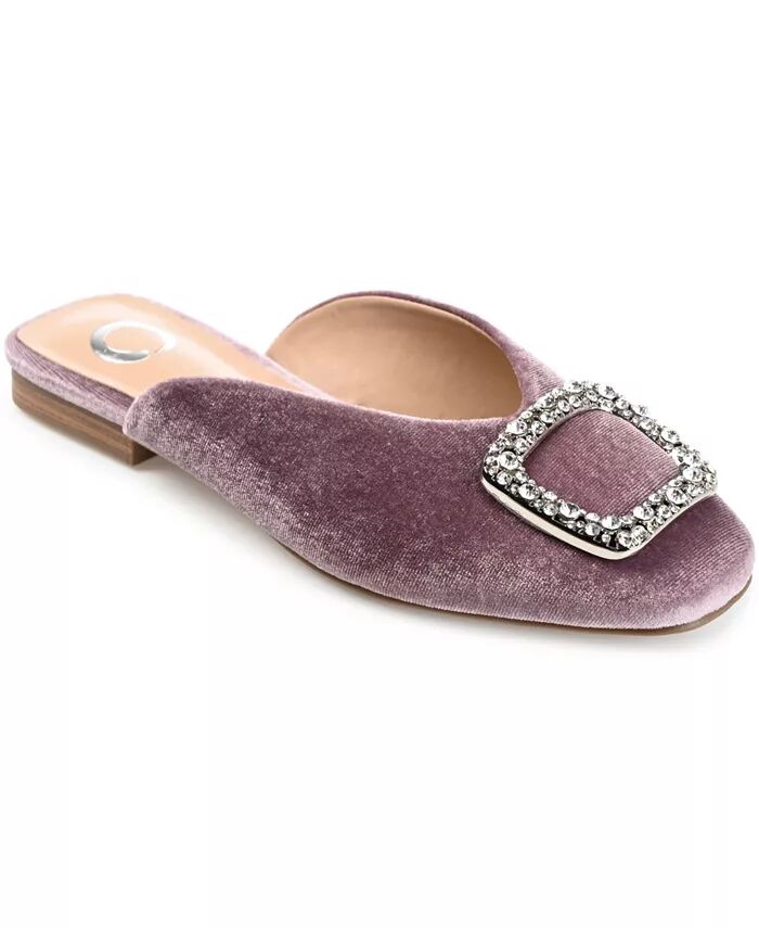 Женские мюли Sonnia Velvet Journee Collection, фиолетовый
