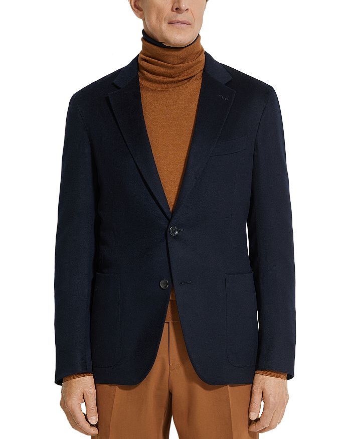 

Куртка из кашемира Oasi Zegna, синий