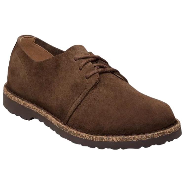 Uppsala Suede Low top Casual Shoes Unisex Coffee Regular Loose Fit Birkenstock, коричневый — фото 3