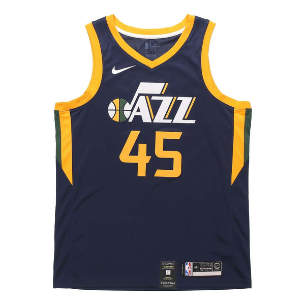 

Спортивная футболка nba mitchell utah jazz team limited sw jersey navy blue Nike, синий