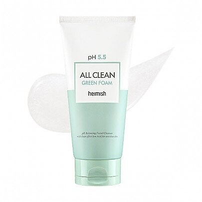 

Пенящийся гель для умывания, 150 г Heimish, All Clean Green Foam