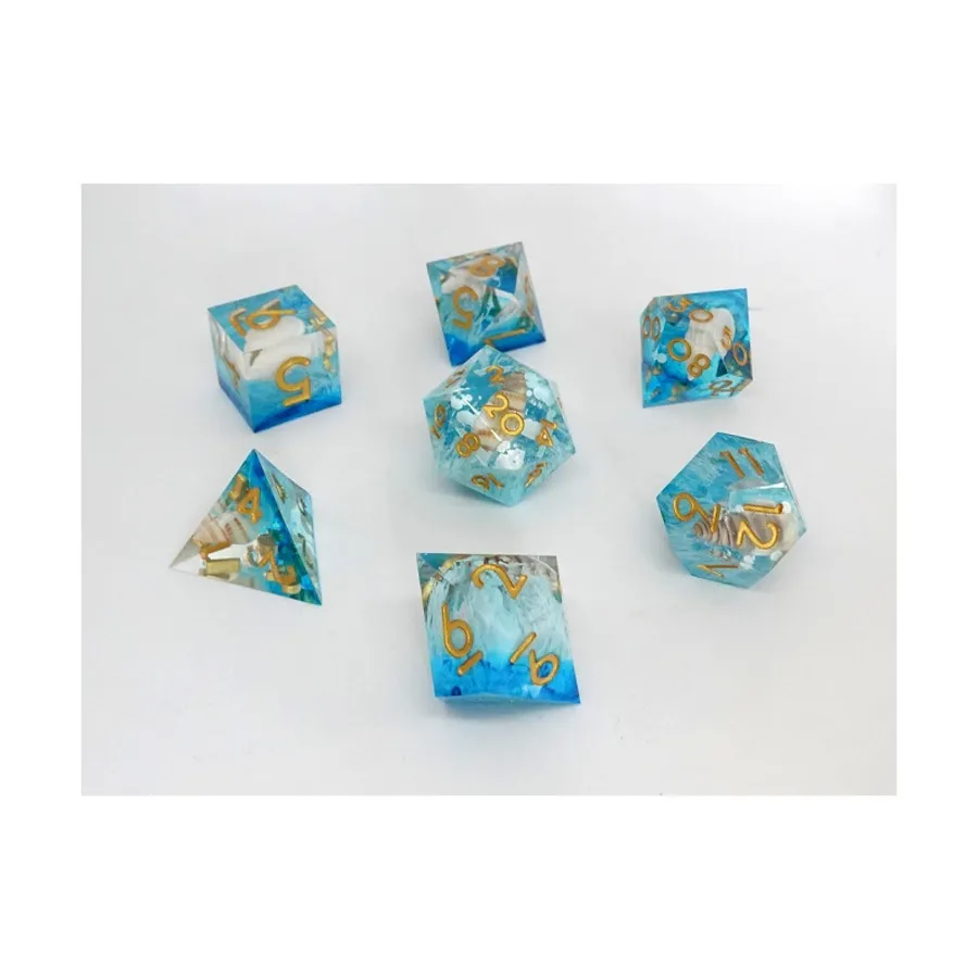 

Поли-набор ракушек (7), Sharp Resin Dice