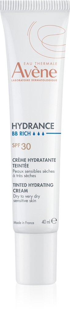 

Hydrance BB Rich Tonted Hydraating Cream тонированный увлажняющий крем SPF 30 Avène, 40 мл