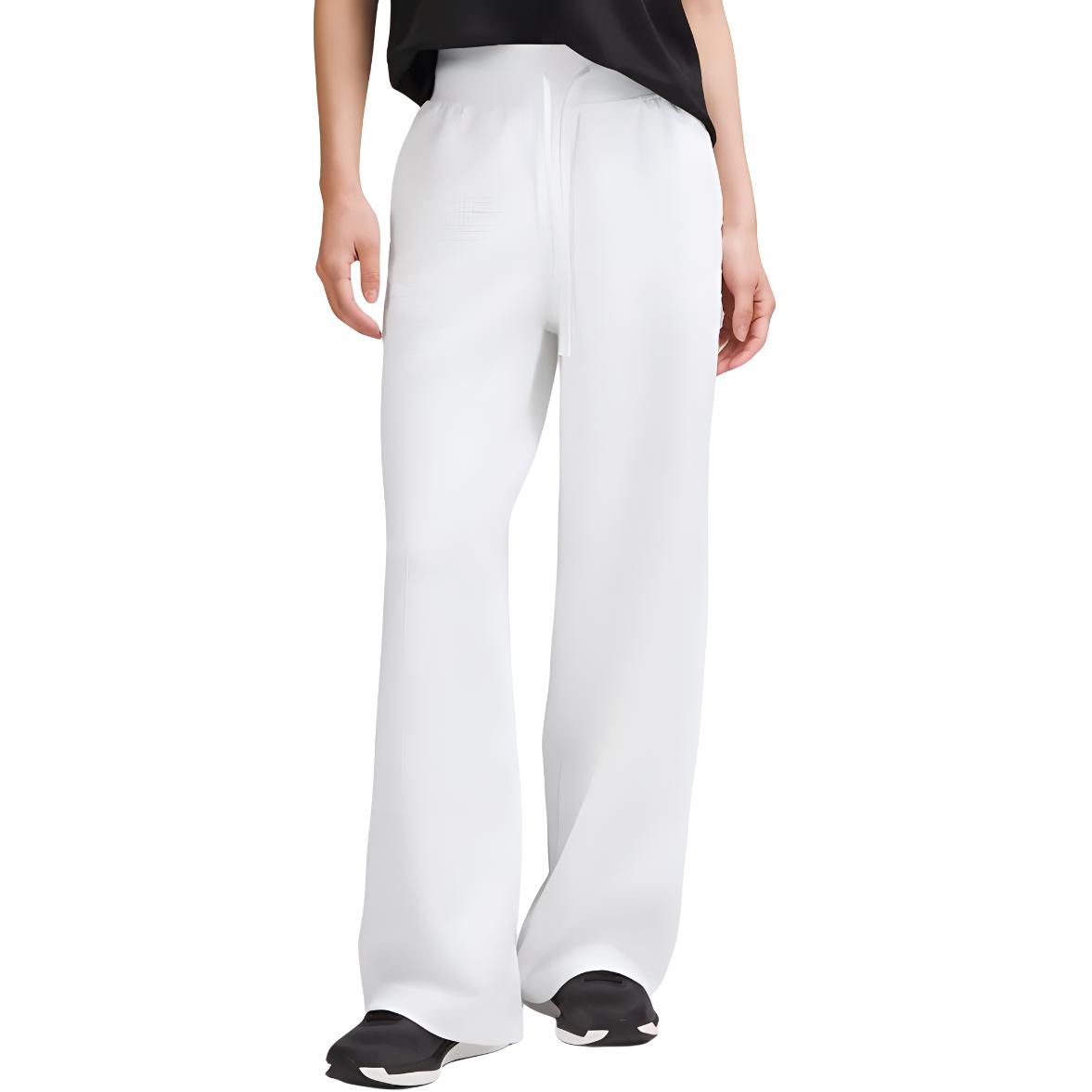 

Вязаные спортивные штаны Lululemon, белый/белый