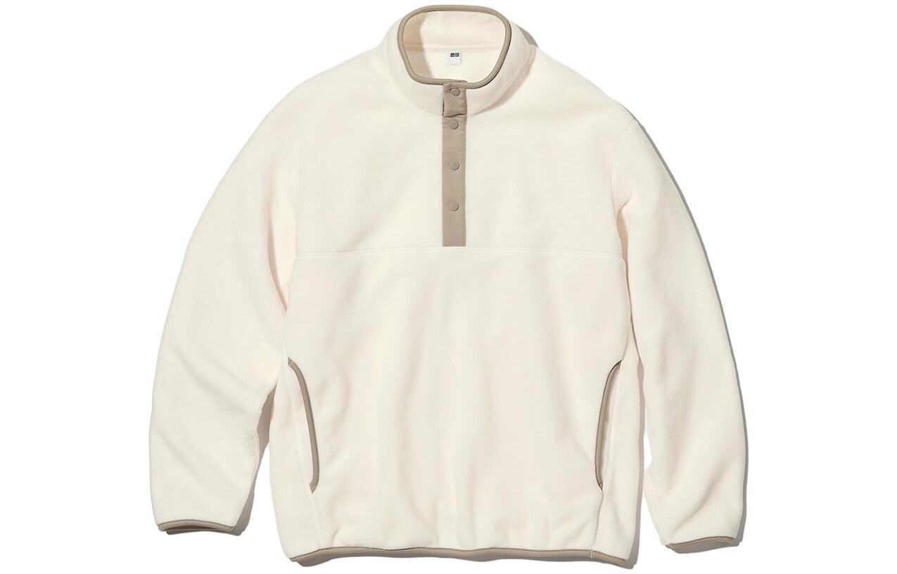 

Толстовка унисекс молочно-белая Uniqlo, слоновая кость