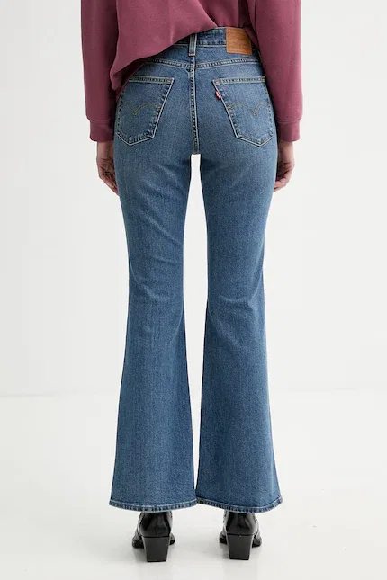 Джинсы клеш Levi's 726 HR Flare, синий — фото 3