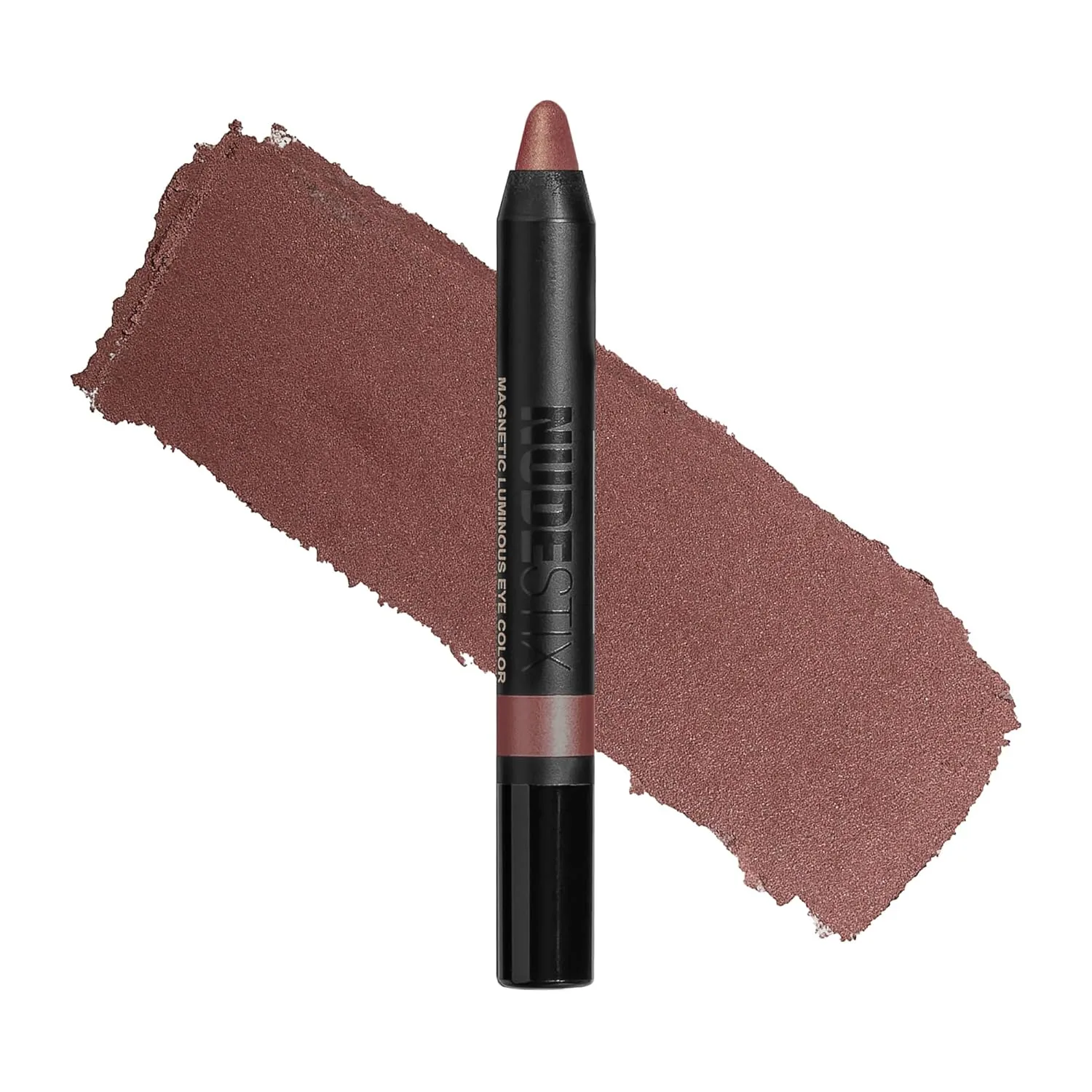 Nudestix Magnetic Luminous Eye Color - кремовые тени-карандаш 4-в-1, подводка для глаз, праймер и хайлайтер | Стойкий, водостойкий сатиновый финиш | Веганский продукт, не тестируется на животных, rustic grotto