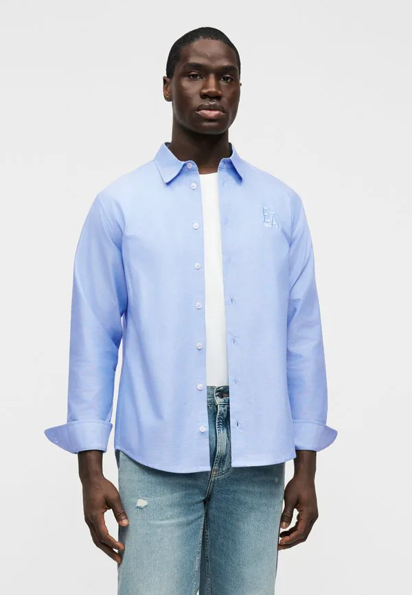 Рубашка рубашка Emporio Armani, Light Blue