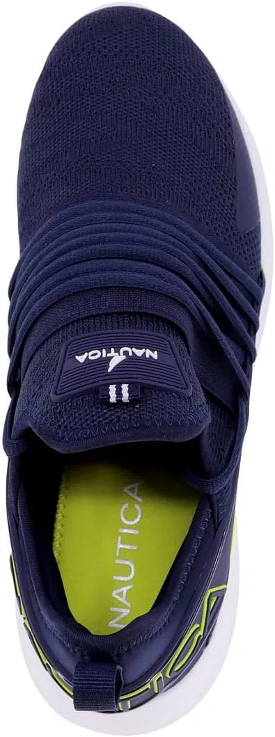 Кроссовки Nautica Herren El018070za, Navy Lime Newton — фото 4