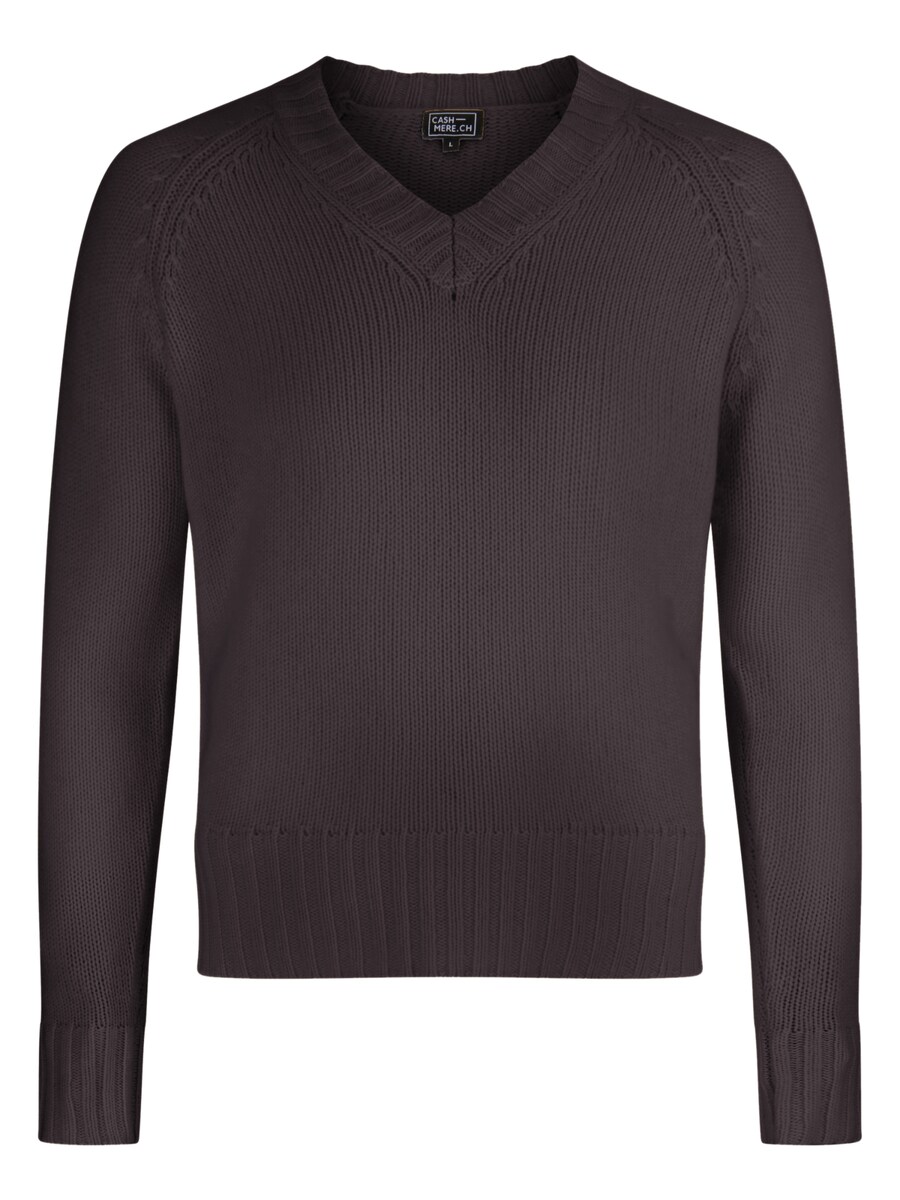 

Свитер с v-образным вырезом CASH-MERE.CH Sweater, антрацит