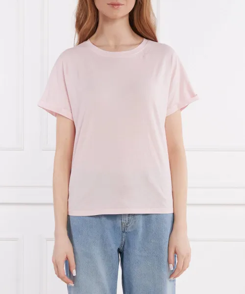 

Футболка Лю Relaxed fit Pepe Jeans London, розовый