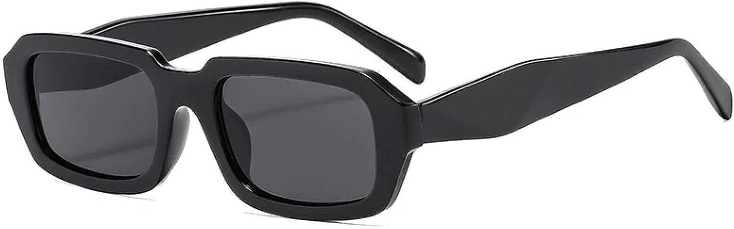 

Классические винтажные солнцезащитные очки для женщин и мужчин. Модные, роскошные, для активного отдыха и вождения. Солнцезащитные очки с защитой от УФ-излучения UV400 TKKTLLT, Black Gray