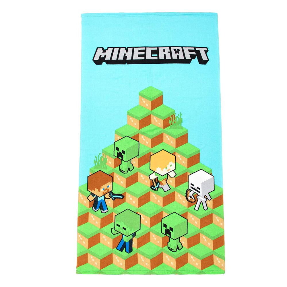

Полотенце для бассейна Minecraft Blocks 27 x 54 дюйма, разноцветный