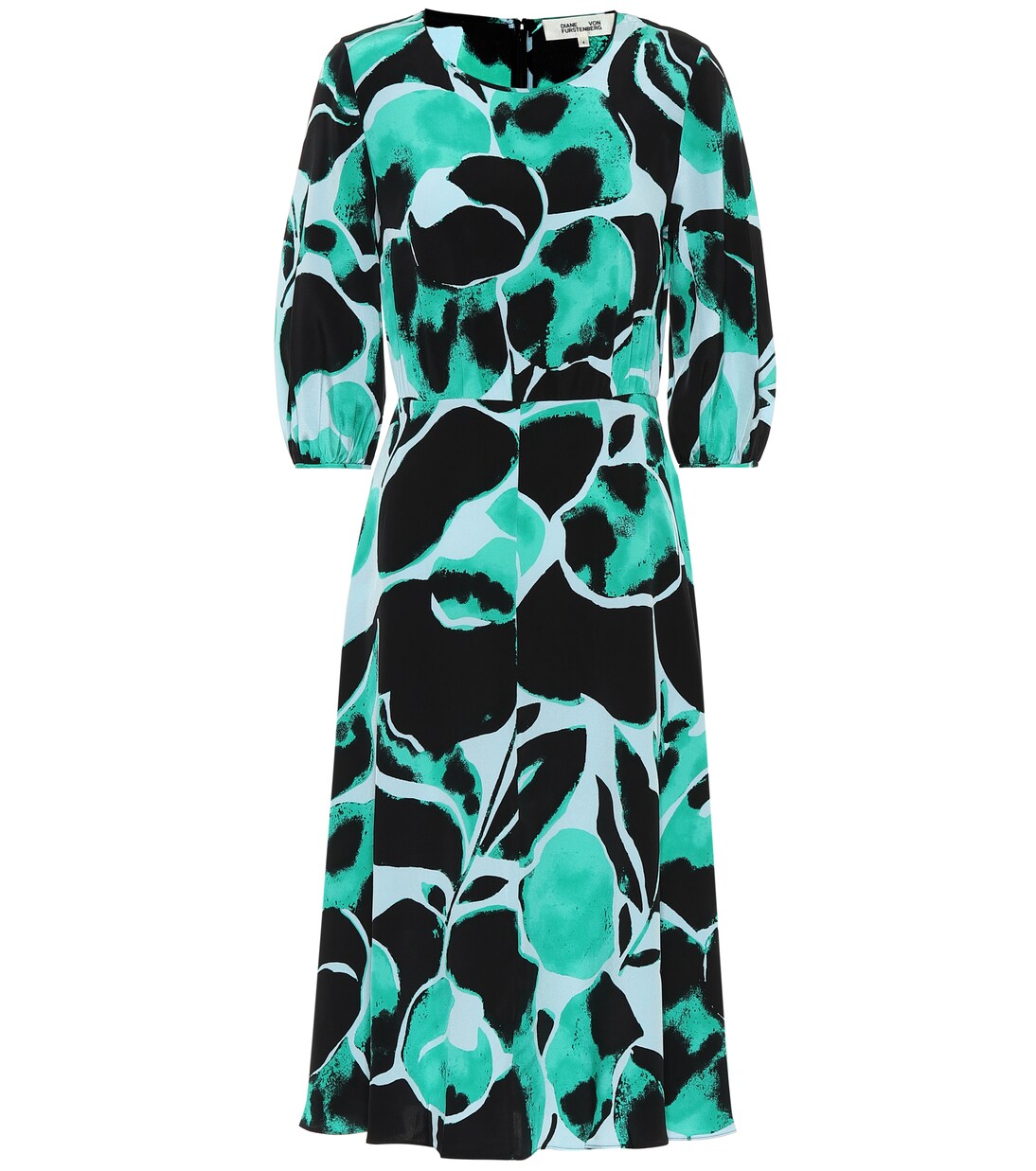 

Платье Bliss из шелкового крепдешина Diane von Furstenberg, Milo Giant Naples