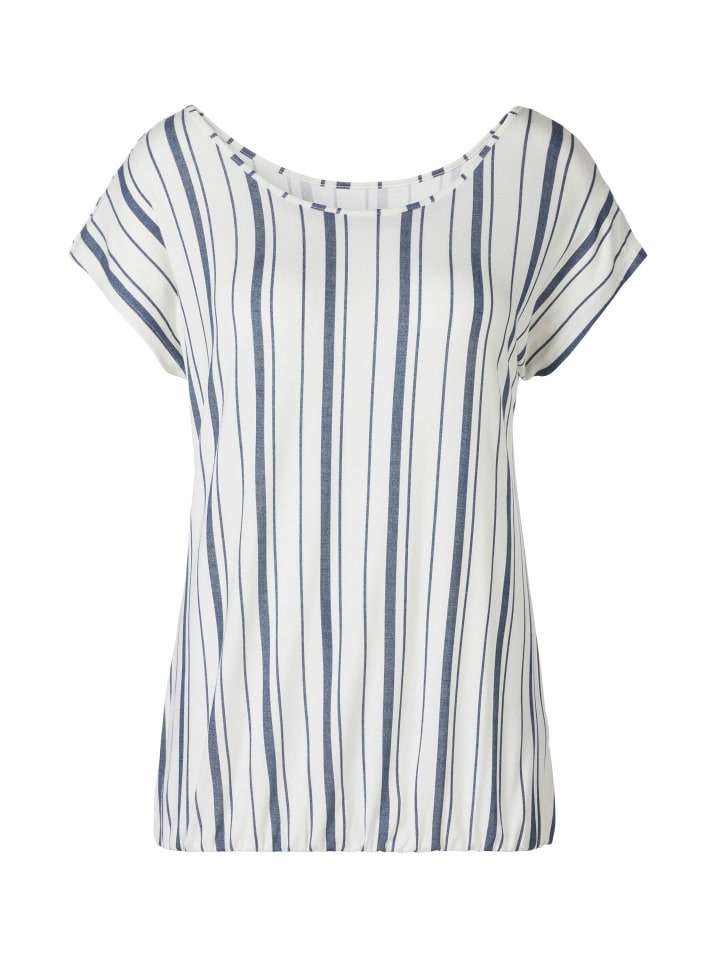 

Рубашка с короткими рукавами синего цвета в полоску Beach Time