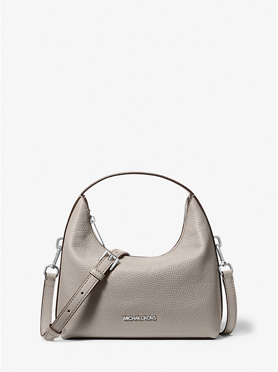 

Маленькая сумка-мессенджер Ember из шагреневой кожи Michael Kors, серый