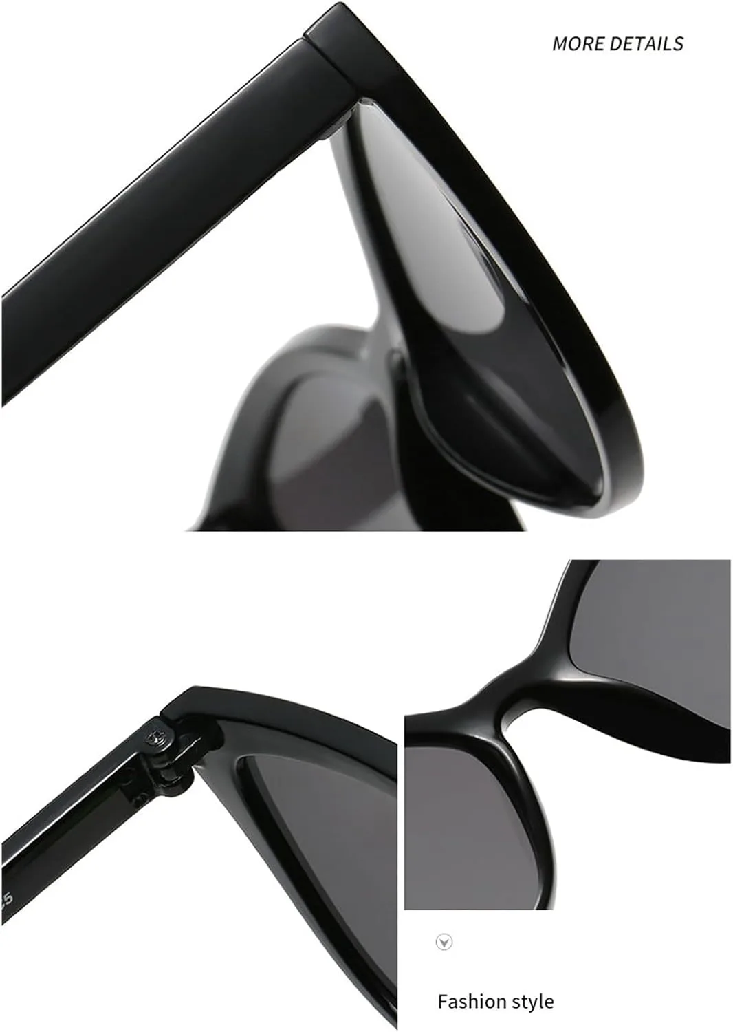 

Солнцезащитные очки «Кошачий глаз» от Helena Trendy для женщин, модель 2025, роскошные винтажные черные солнцезащитные очки с градиентной защитой UV400, C5