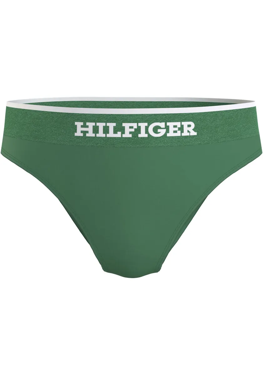 

Трусики бикини Tommy Hilfiger Underwear "BIKINI", с широкой ребристой талией и контрастной окантовкой, зеленый