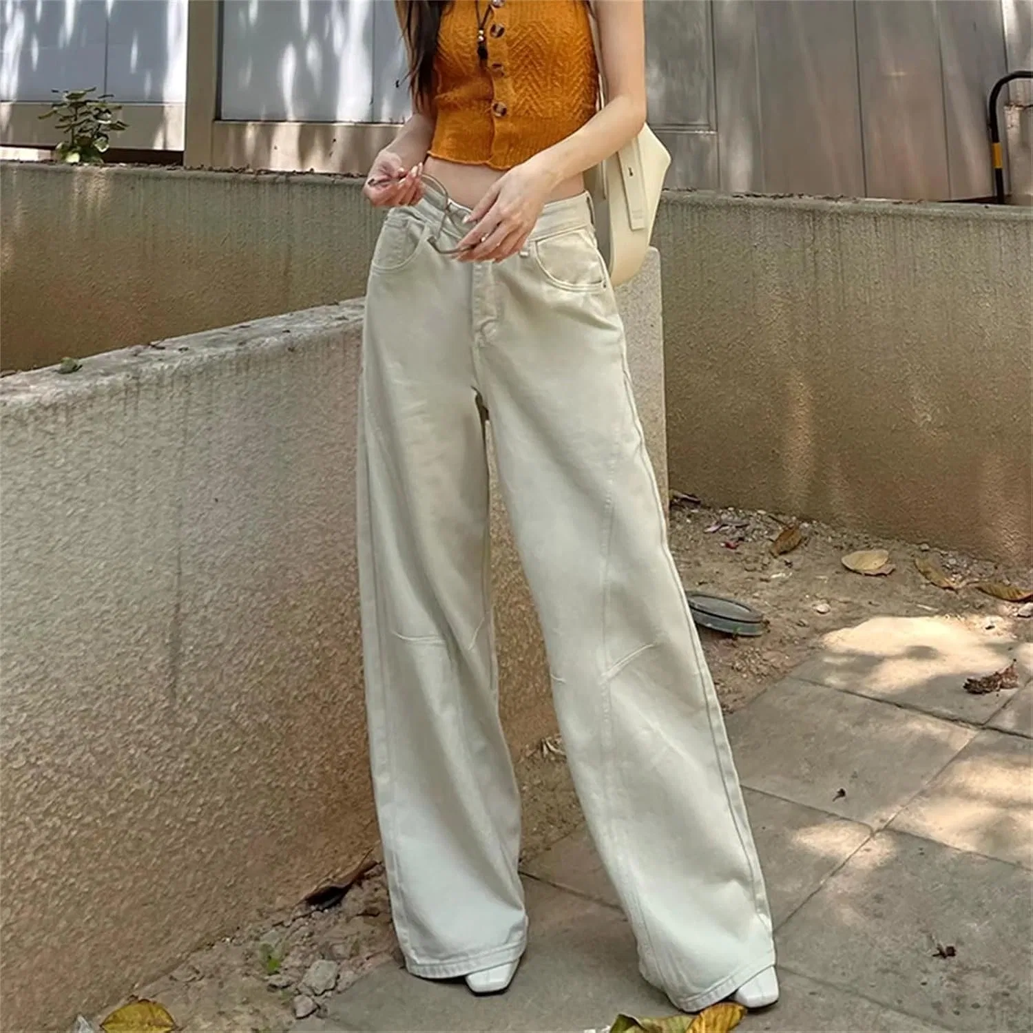 Джинсы свободные Apricot, Height 157cm-162cm — фото 3