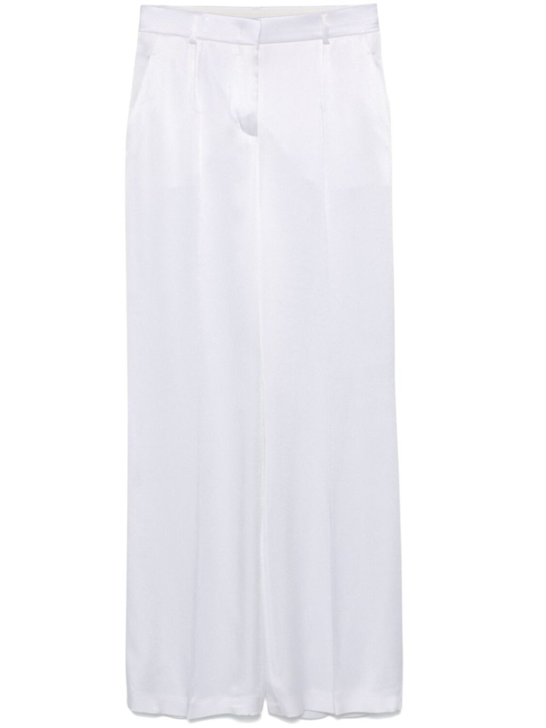 

Alberta Ferretti атласные брюки, белый