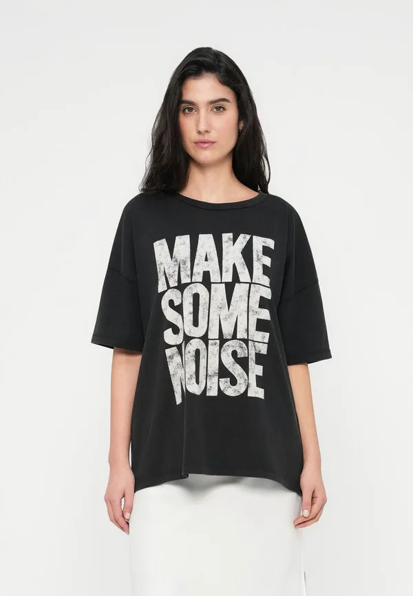 

Футболка nmida naja с принтом в виде надписи Noisy May, Black, Черный, Футболка nmida naja с принтом в виде надписи Noisy May, Black