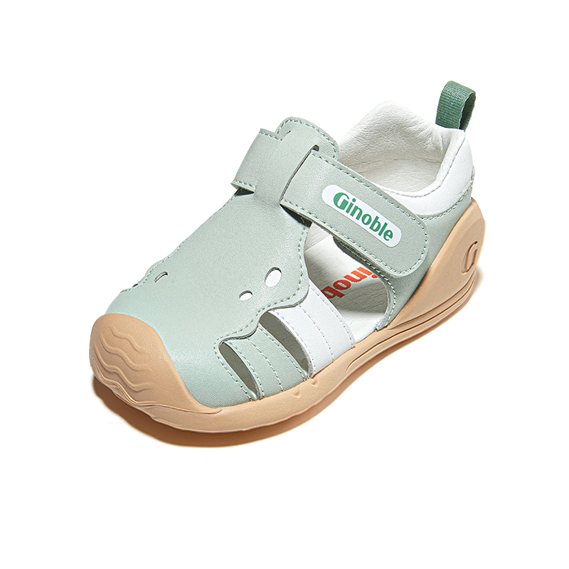 

Низкие кеды для малышей GINOBLE, зеленый/белый