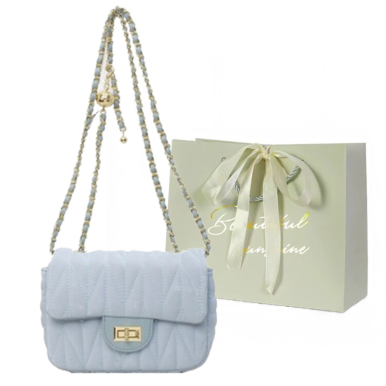 

JIANGLIDA Jianglida Женская сумка через плечо, Розовый + белый мешочек со сладостями