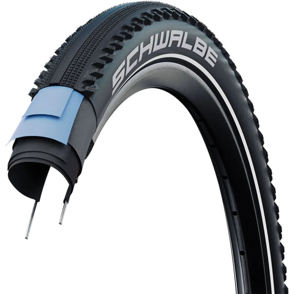 

Жесткая шина MTB Schwalbe Hurricane Addix RaceGuard 26´´ x 2.10, черный