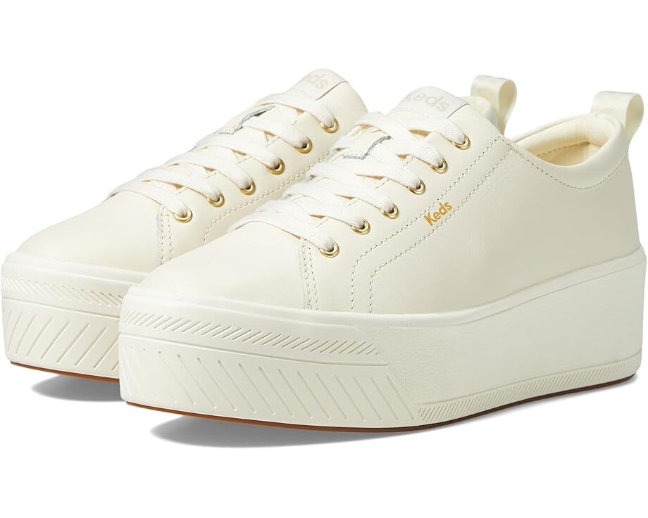 

Кроссовки Keds Skyler Lace Up, цвет Off-White Leather