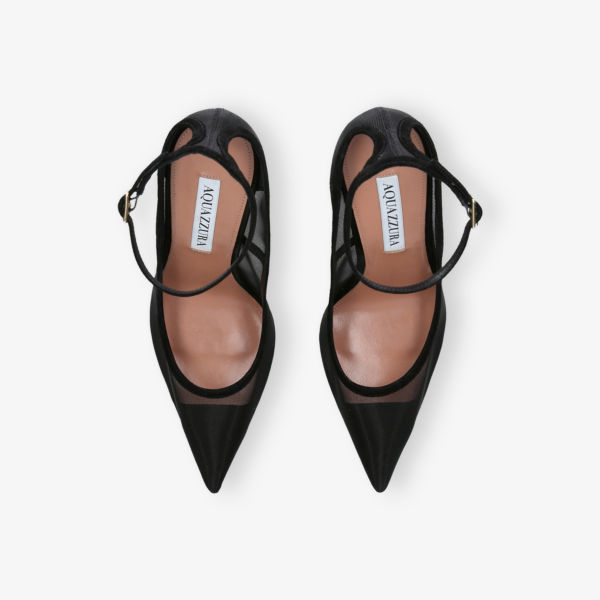 Туфли-лодочки Aquazzura Love Affair 105, черный — фото 2