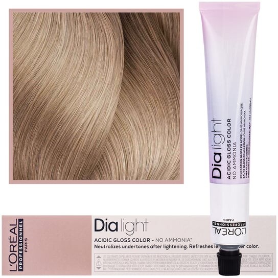 

Краска для волос цвет 10.23 B. Светлый блондин Opalescent Gold, 50 мл Loreal Paris, Dia Light, L’Oréal Paris
