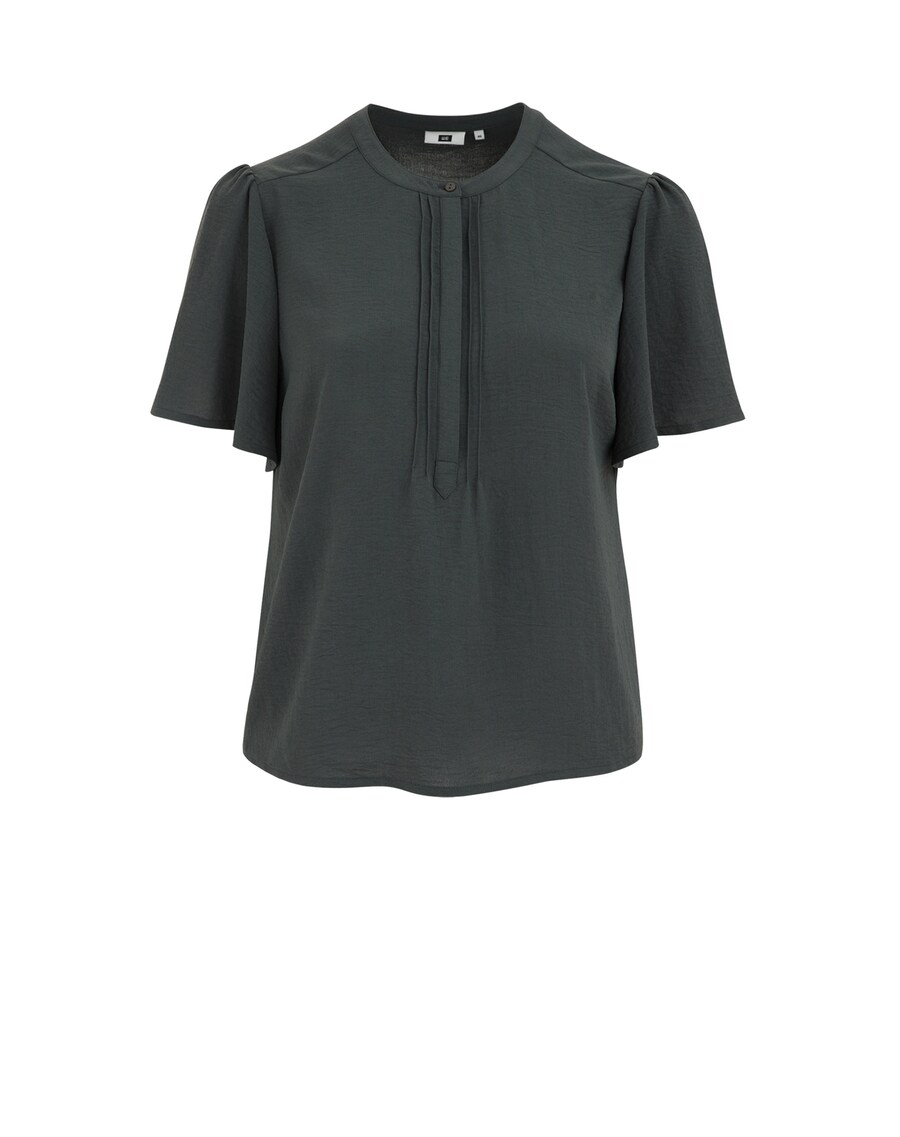 

Блузка с коротким рукавом WE Fashion Blouse Curve, темно-зеленый