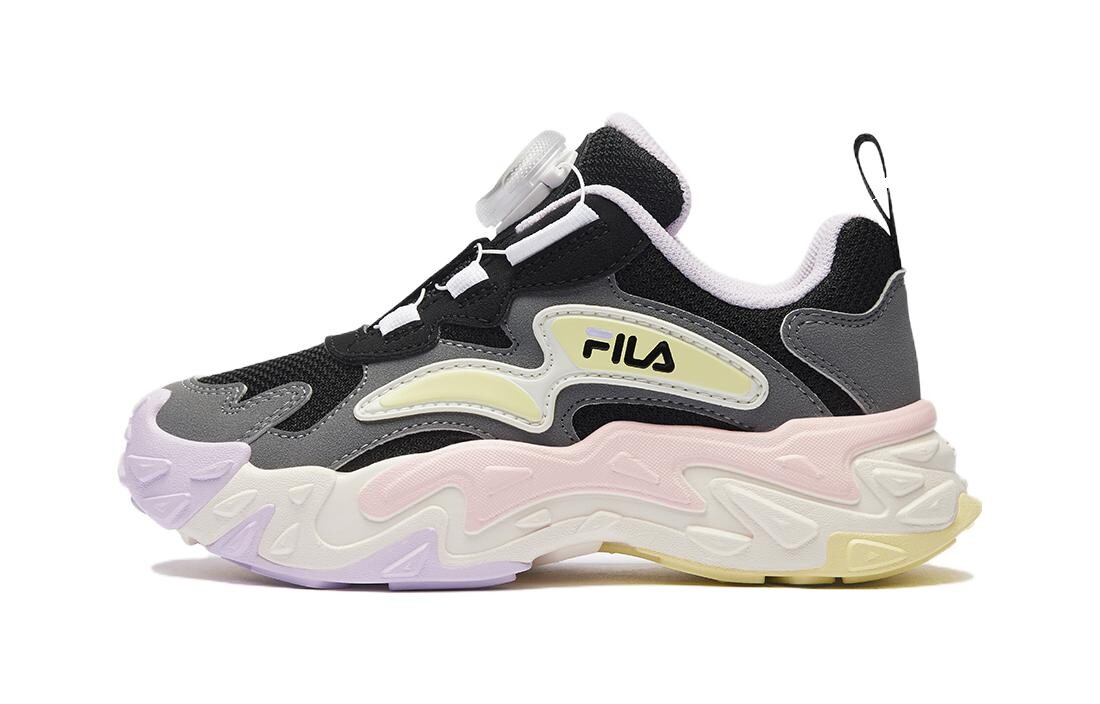 

FILA Детская уличная обувь PS, Black/Yellow