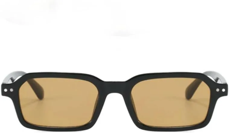 

Солнцезащитные очки Jelly Tea UV400 для мужчин в стиле панк с заклепками, идеально подходят для путешествий и вождения на открытом воздухе UYPTK, Green Tea