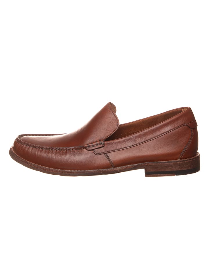 

Тапочки Clarks Leder-Slipper Pace Barnes, коричневый