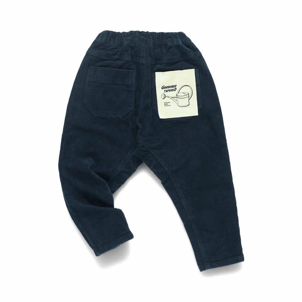 Вельветовые брюки зауженного кроя Branshes, Navy blue — фото 2