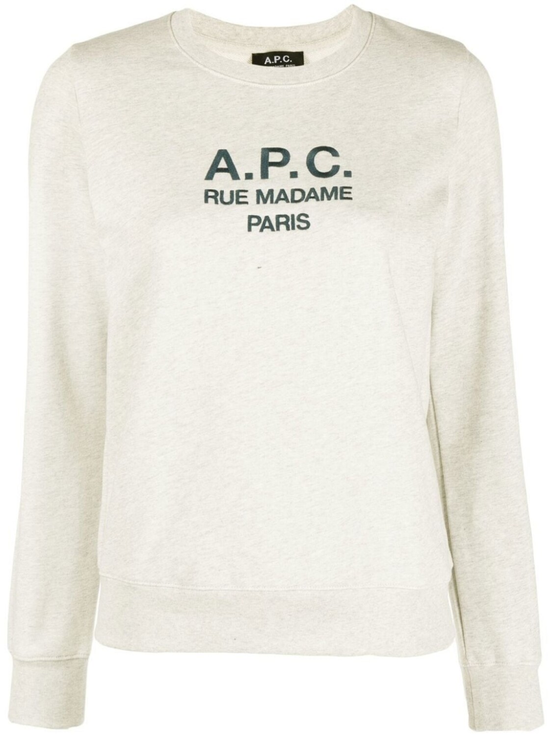 

A.P.C. толстовка с логотипом, нейтральный цвет