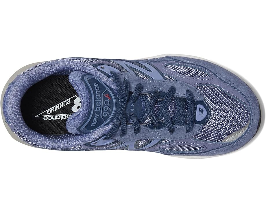 Кроссовки New Balance Kids 990V6, цвет Purple/Nb Navy 2 — фото 2