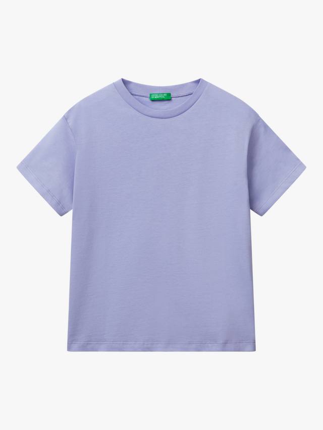 

Детская хлопковая футболка с коротким рукавом Benetton