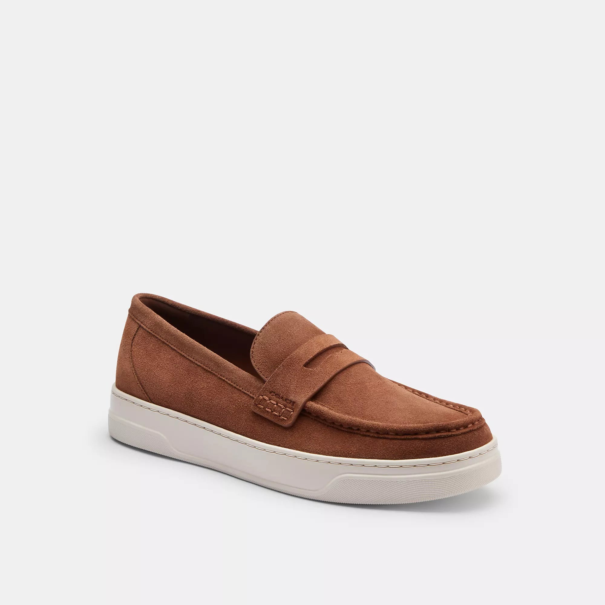

Лоферы Coach Outlet Suede Hybrid, цвет saddle