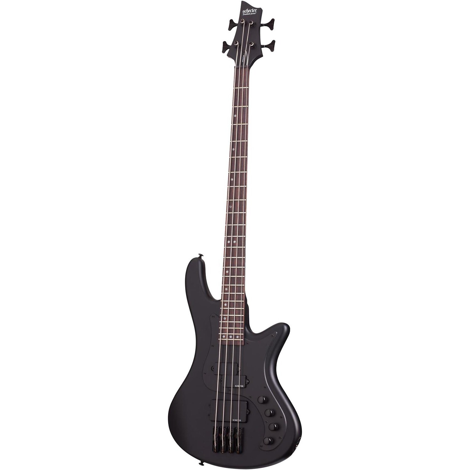 

Schecter Guitar Research Stiletto Stealth-4 Электрическая бас-гитара Satin Black