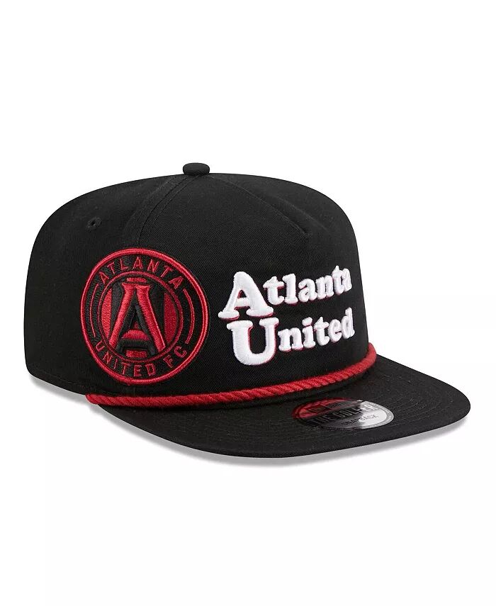 

Мужская черная бейсболка Atlanta United FC Heritage The Golfer Snapback New Era