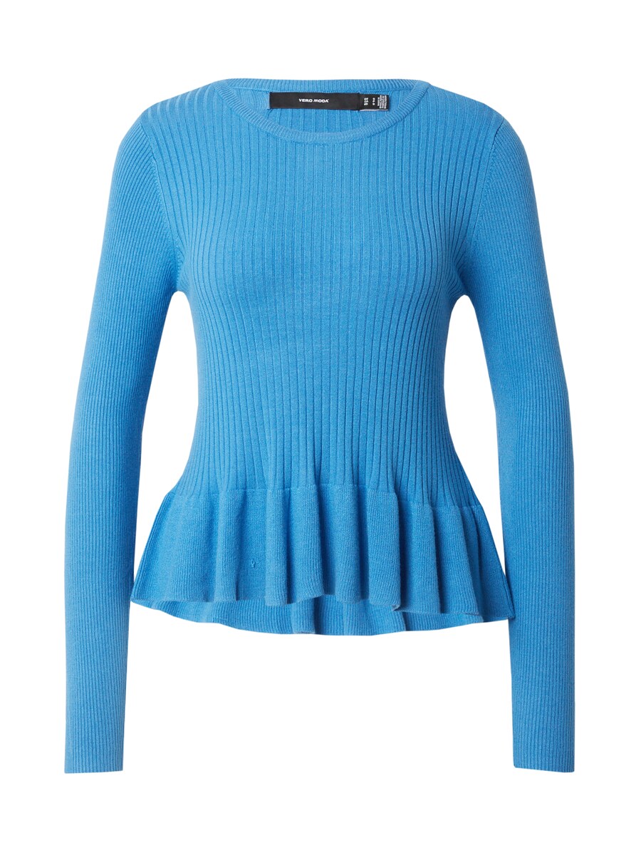 

Тонкий вязаный свитер VERO MODA Sweater VMGLORY, небесно-синий