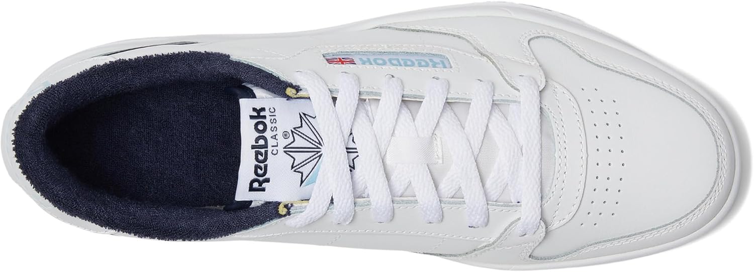 Кроссовки Reebok Unisex-Adult Phase Court, белый/синий/голубой/темно-синий — фото 2