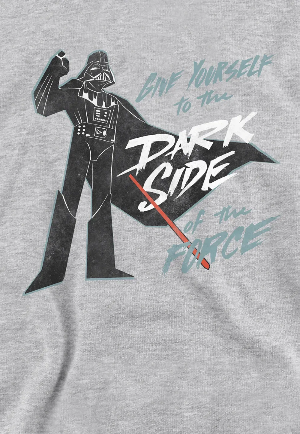 Детская худи Star Wars с принтом, Disney, серый — фото 2
