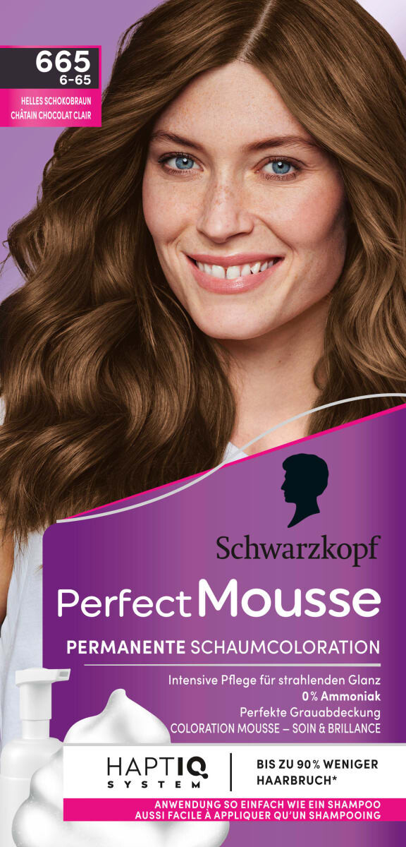 

Краска-пенка для волос 665 Светлый Шоколад Золото 1 шт. Schwarzkopf