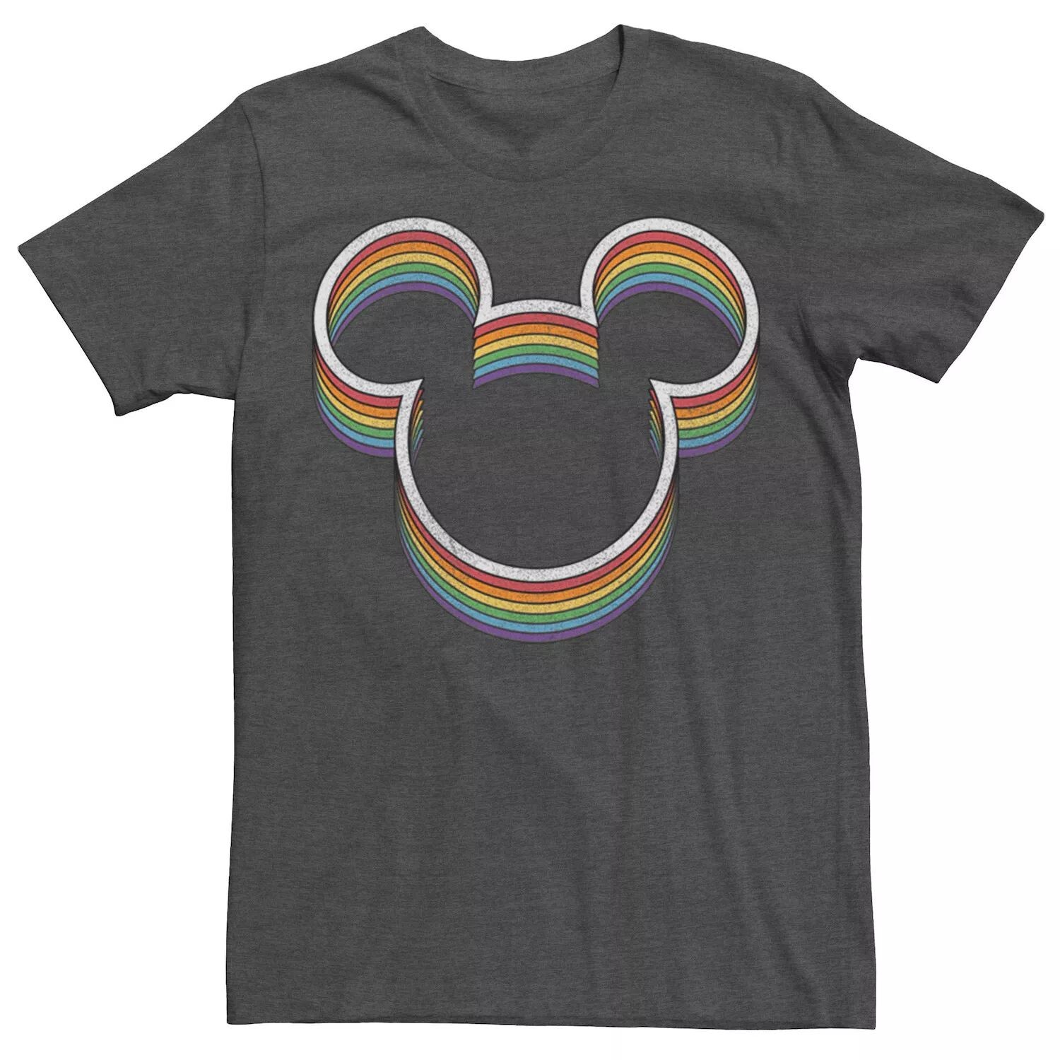 

Футболка с радужными ушками Mickey & Friends Pride для взрослых Disney